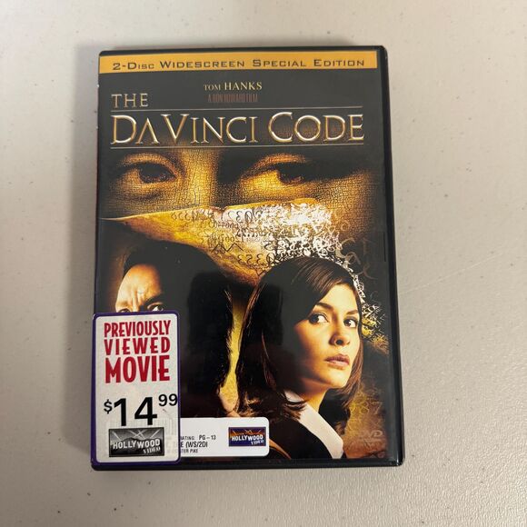 Da Vinci Code DVD Movie Widescreen Two-Disc Special Edition 06 Tom Hanks Howard - Picture 2 of 8